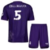 Maglia ufficiale Real Madrid Bellingham 5 4th 2023-24 per Bambino